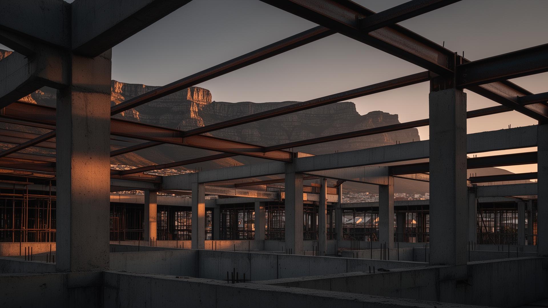 Jawal construction site in Cape Town